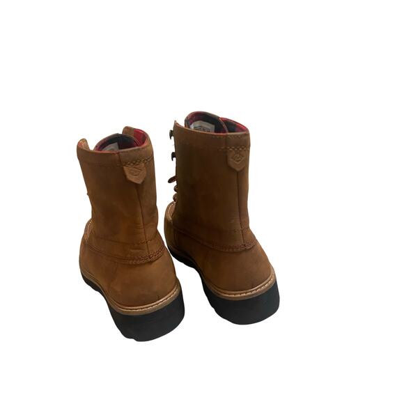 Sperry Women’s Boots STS83838 Brown Leather Lug Size 8.5 - Picture 7 of 8